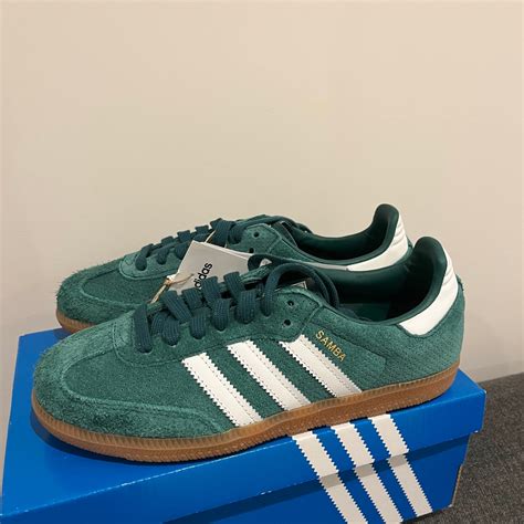 adidas samba herren türkis grün|Adidas Samba sandals.